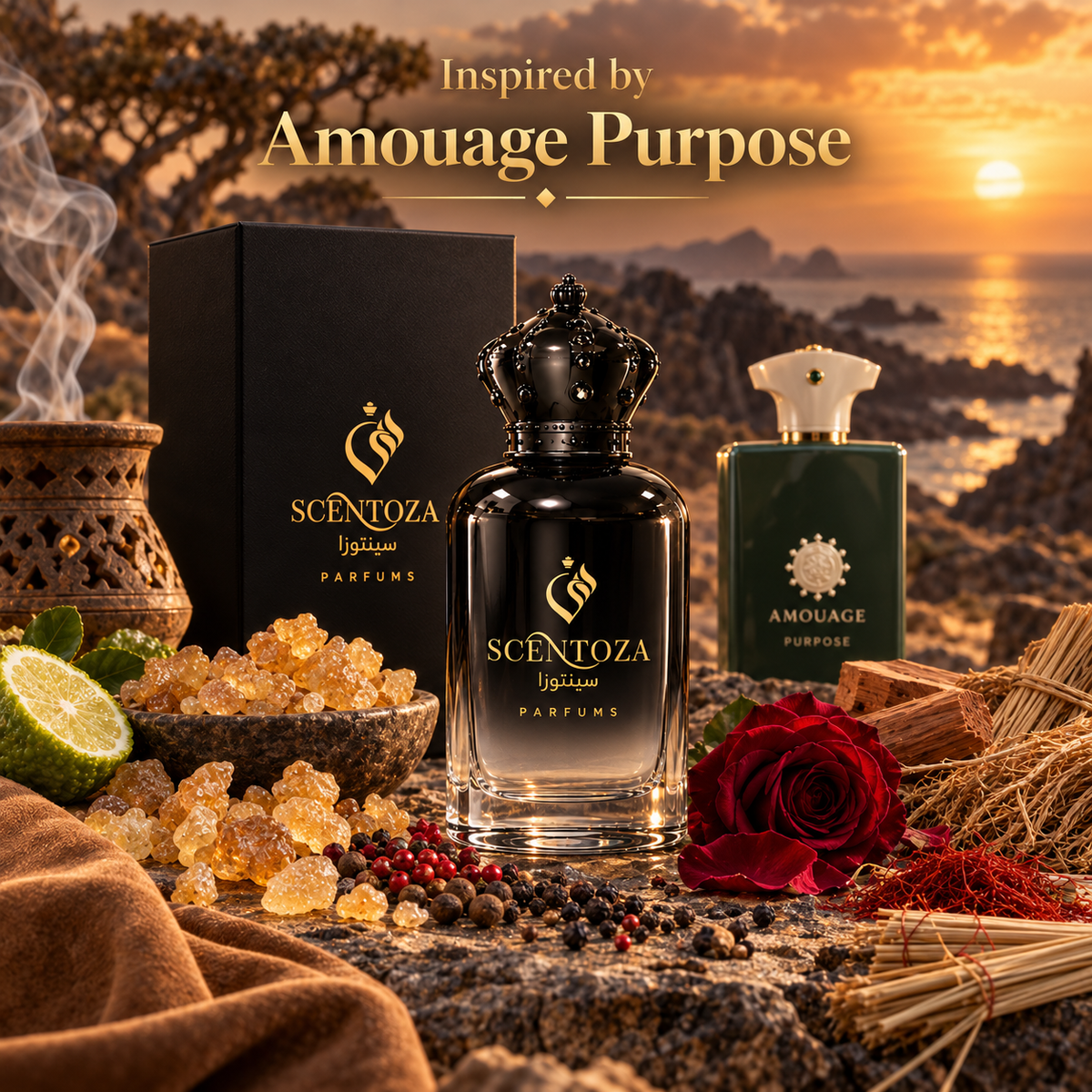 Inspiration of "Amouage Purpose"
