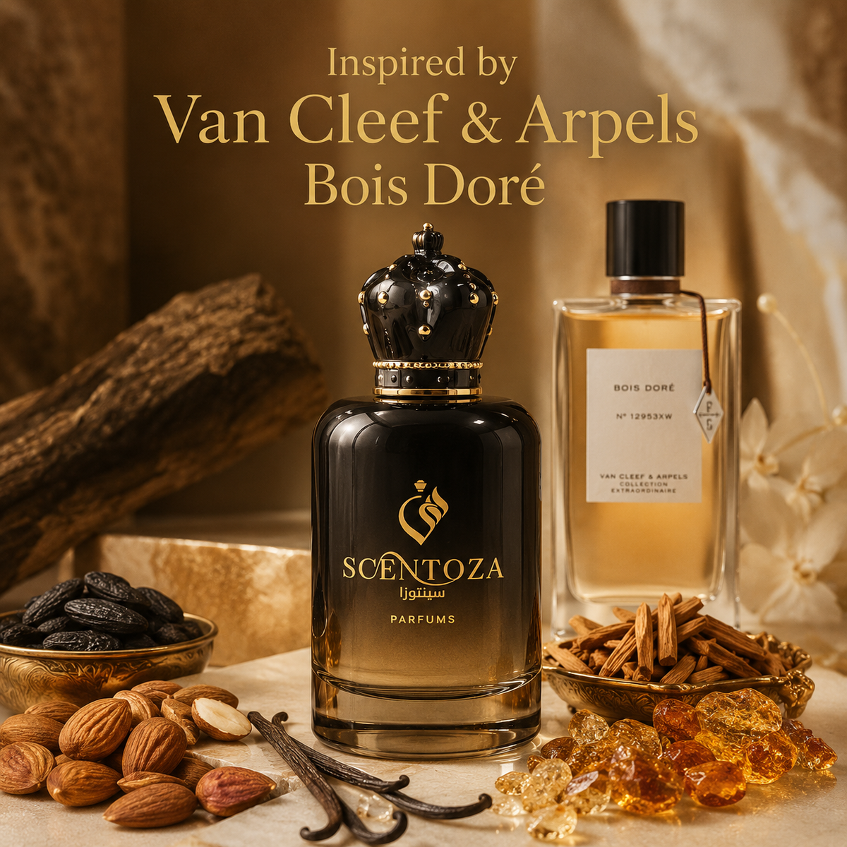 Inspiration of "Van Cleef & Arpels Bois Doré"