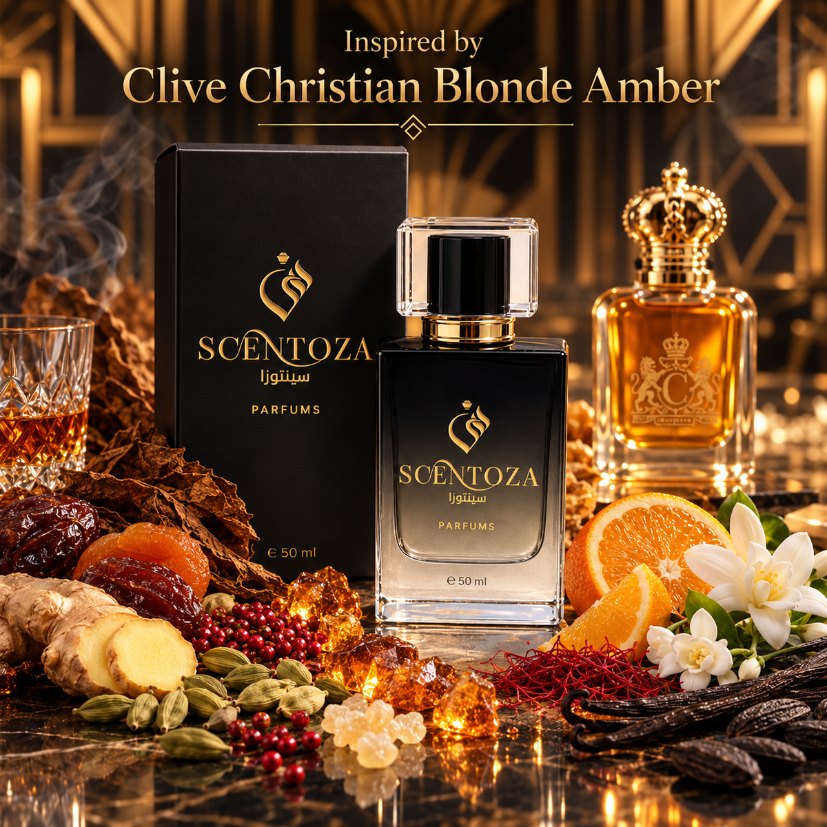 Inspiration of "Clive Christian Blonde Amber"