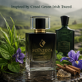 Inspiration of "Creed Green Irish Tweed"