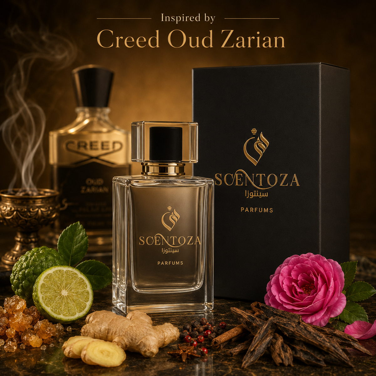 Inspiration of "Creed Oud Zarian"