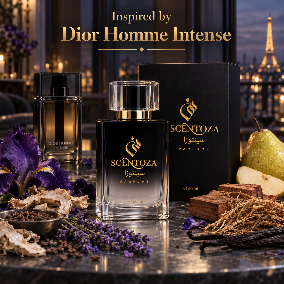 Inspiration of "Dior Homme Intense"