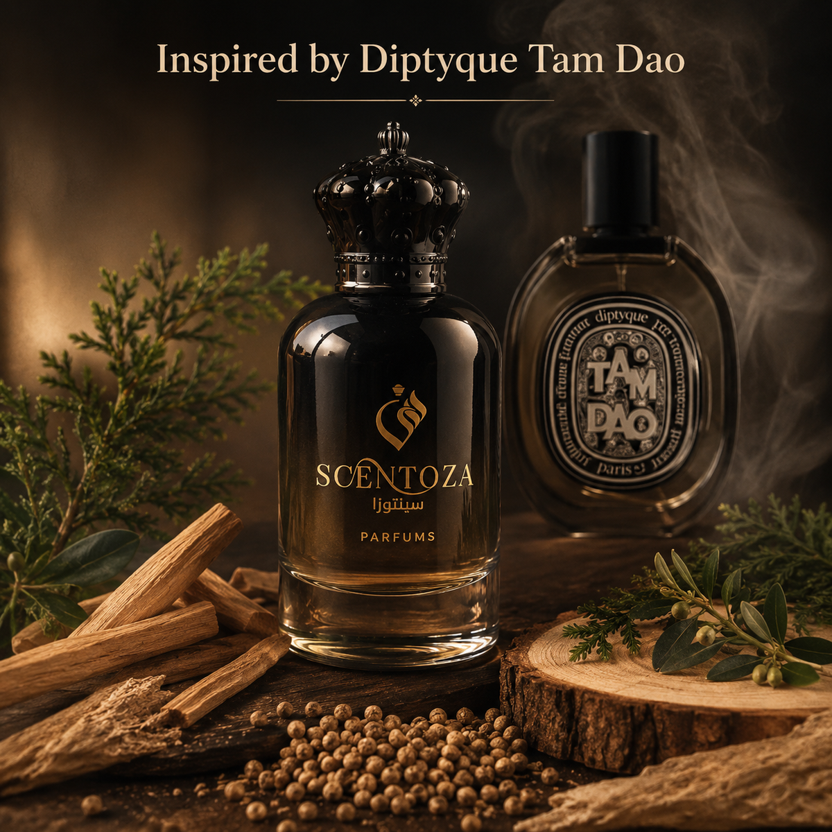 Inspiration of "Diptyque Tam Dao"
