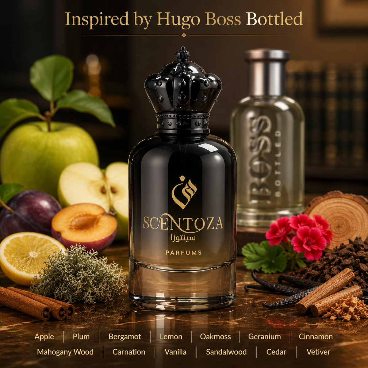 Inspiration of "Hugo Boss Bottled"