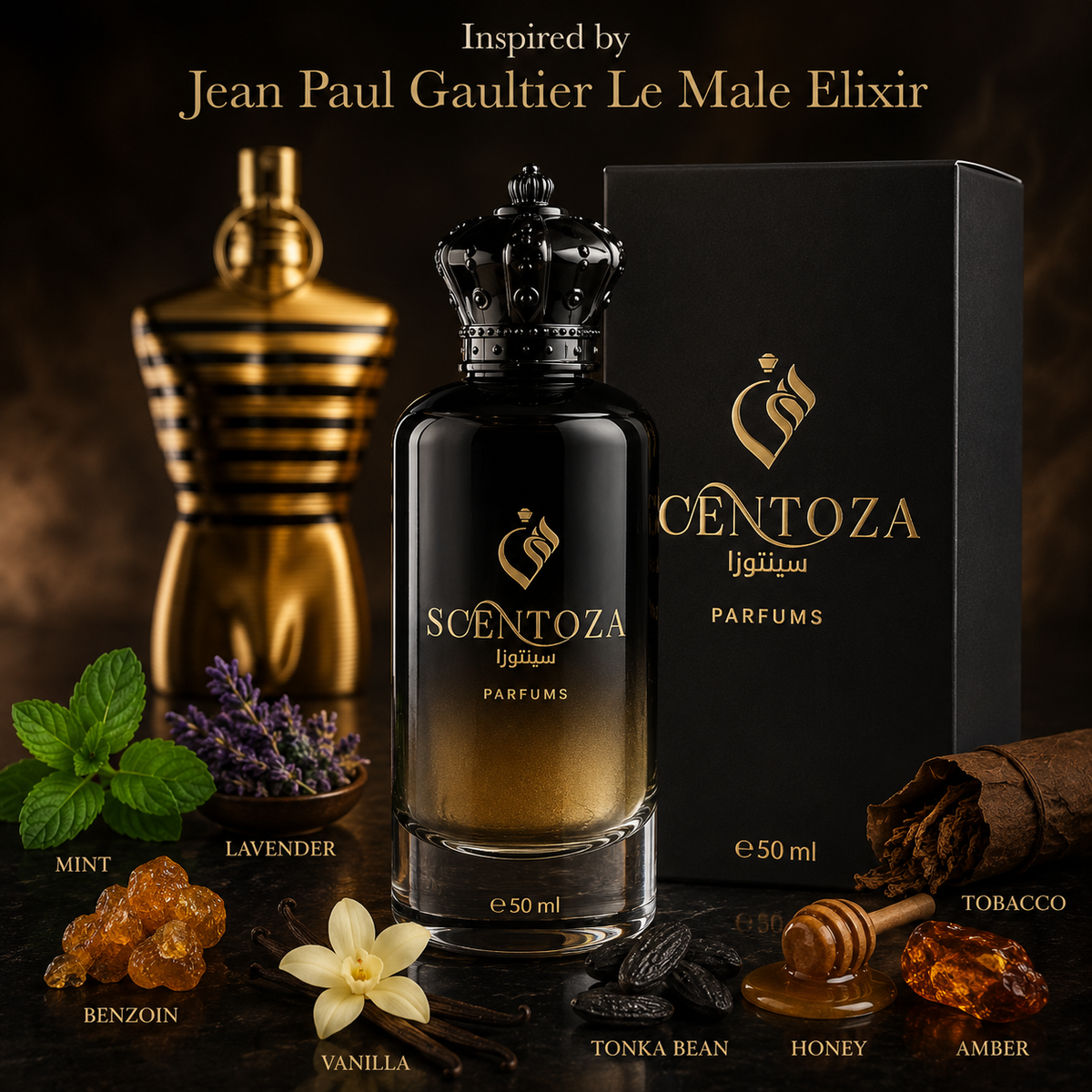 Inspiration of "Jean Paul Gaultier Le Male Elixir"