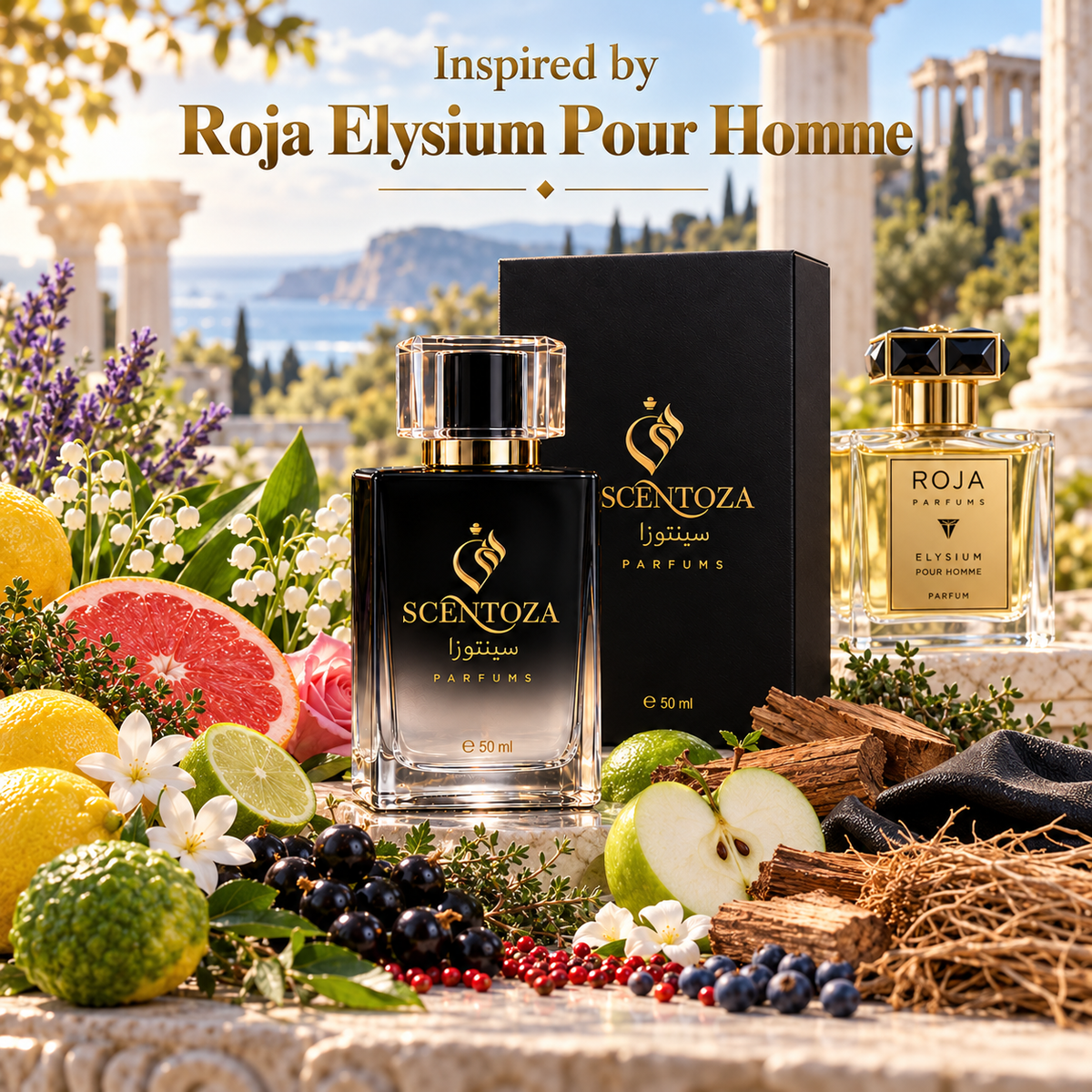 Inspiration of "Roja Dove Elysium Pour Homme Parfum"
