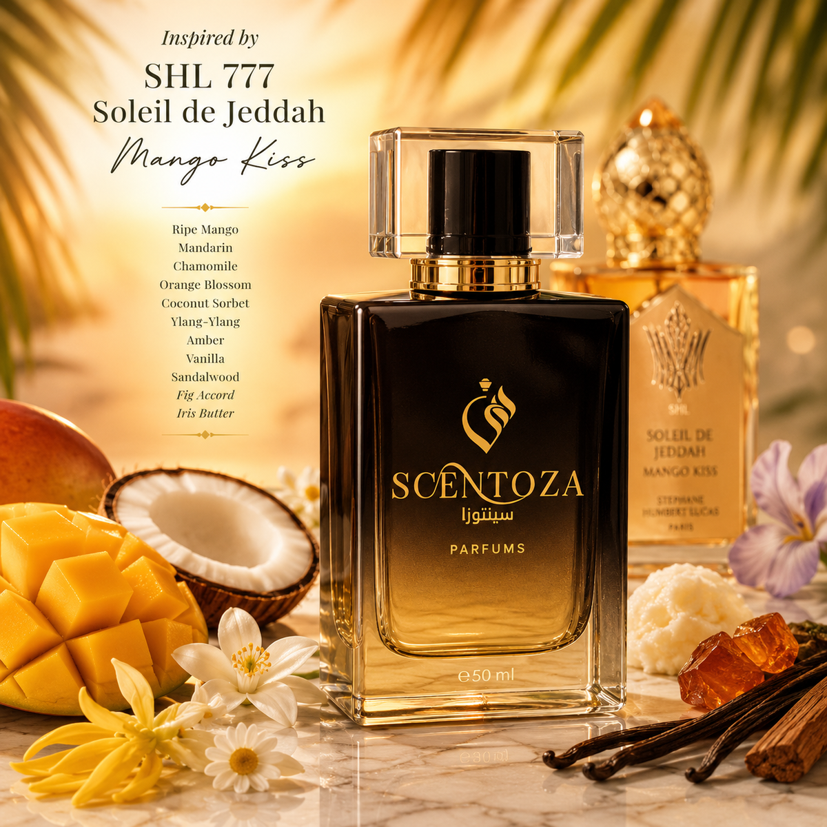 Inspiration of "SHL 777 Soleil de Jeddah Mango Kiss"