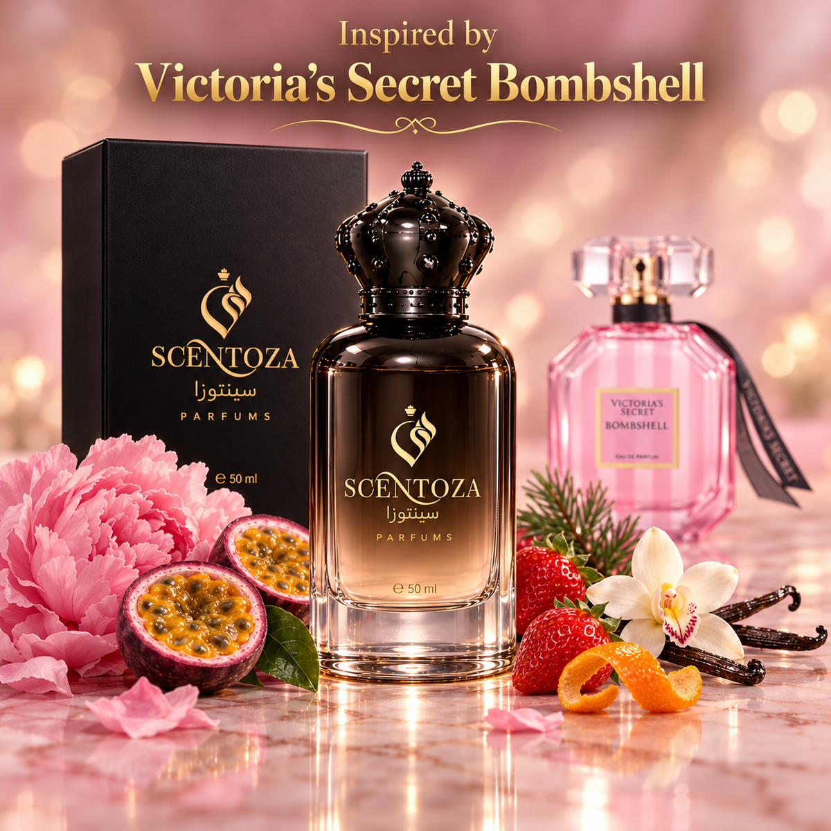 Inspiration of "Victoria's Secret Bombshell"
