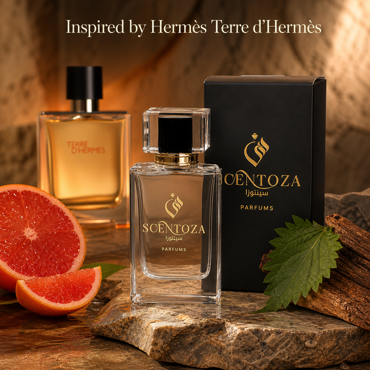 Inspiration of "Hermès Terre d'Hermès"