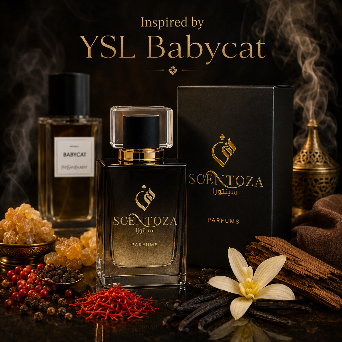 Inspiration of "YSL Babycat"